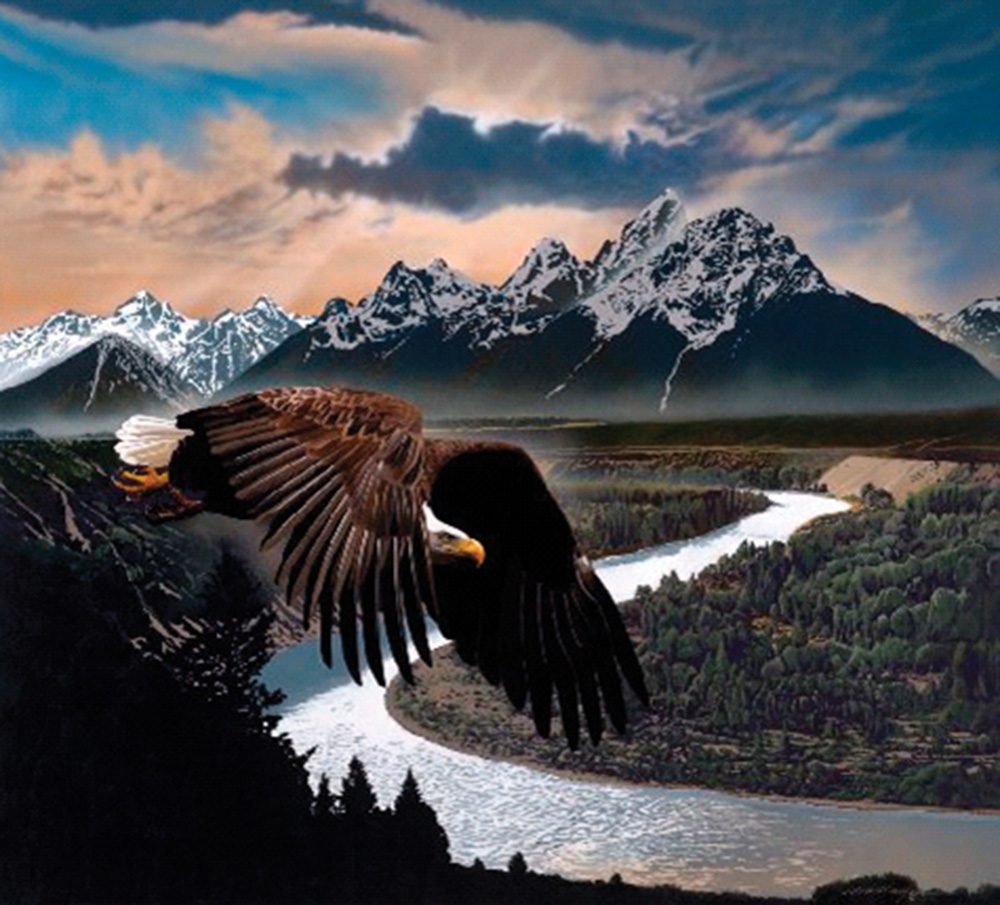 On the Eagle's Wing | Jd Challenger | Painting-Exposures International Gallery of Fine Art - Sedona AZ