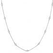 Sterling Silver Regal Short Floating Necklace 18-G100015-SVR