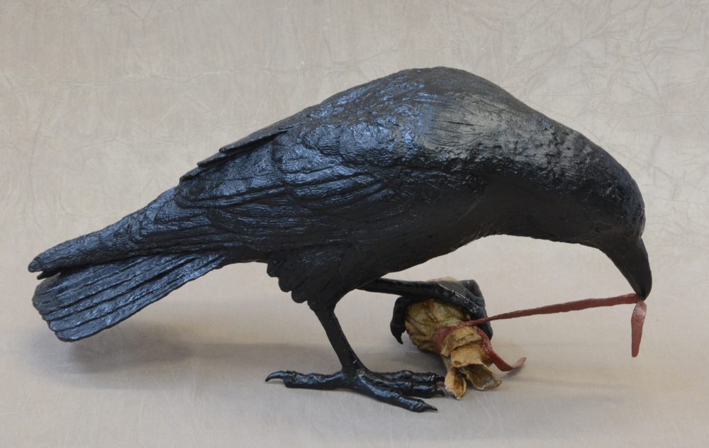 Raven IX D | Jim Eppler | Sculpture-Exposures International Gallery of Fine Art - Sedona AZ