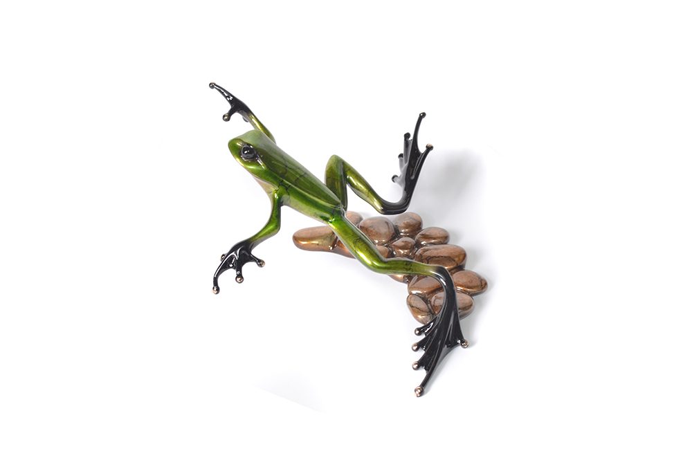 Stepping Stone | Frogman | Sculpture-Exposures International Gallery of Fine Art - Sedona AZ