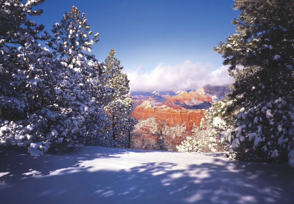 Schnebly Hill - SD0319 | Tom Johnson | Photography-Exposures International Gallery of Fine Art - Sedona AZ