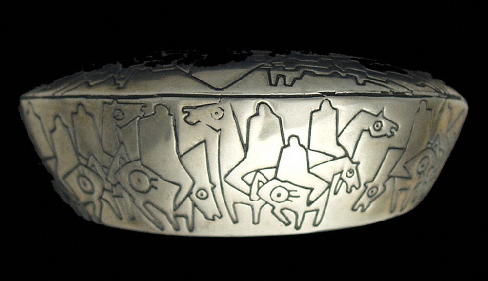 Silver Horse Bracelet | Gene & Rebecca Tobey | Jewelry-Exposures International Gallery of Fine Art - Sedona AZ