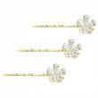 18 KGP Set of 3 Flat Hair Pins | Bling By Wilkening | Jewelry-Exposures International Gallery of Fine Art - Sedona AZ