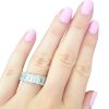 Bling By Wilkening Silver Emerald Cut Ring