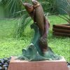 Koi Meets Girl Fountain | John Maisano | Sculpture-Exposures International Gallery of Fine Art - Sedona AZ