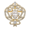 Bling By Wilkening Gold Regal Brooch Exposures International