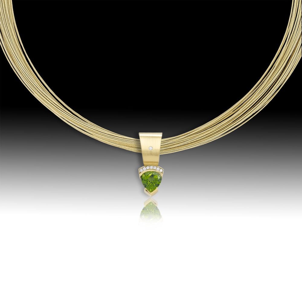 D114- Peridot 6.97 | Barbara Westwood | Jewelry-Exposures International Gallery of Fine Art - Sedona AZ