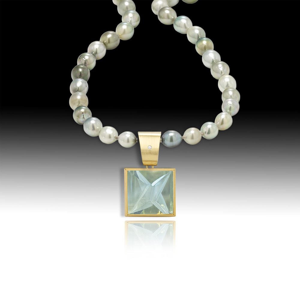 D149-Aquamarine 28.50 | Barbara Westwood | Jewelry-Exposures International Gallery of Fine Art - Sedona AZ