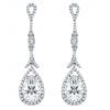 Sterling Silver Couture Long Teardrops-Q10013-SVRa