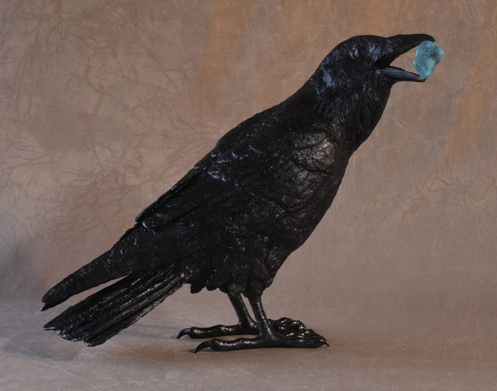 Raven III E | Jim Eppler | Sculpture-Exposures International Gallery of Fine Art - Sedona AZ