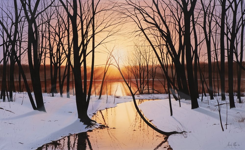 Winter Tranquility | Alexander Volkov | Painting-Exposures International Gallery of Fine Art - Sedona AZ