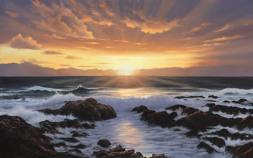 Pacific Sunrise | Alexander Volkov | Painting-Exposures International Gallery of Fine Art - Sedona AZ