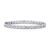 Silver Round 5mm Solitaire Eternity Bangle with Double Security Clasp | Bling By Wilkening | Jewelry-Exposures International Gallery of Fine Art - Sedona AZ