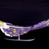 Floating Feather - Purple & Yellow | Nic McGuire | Sculpture-Exposures International Gallery of Fine Art - Sedona AZ