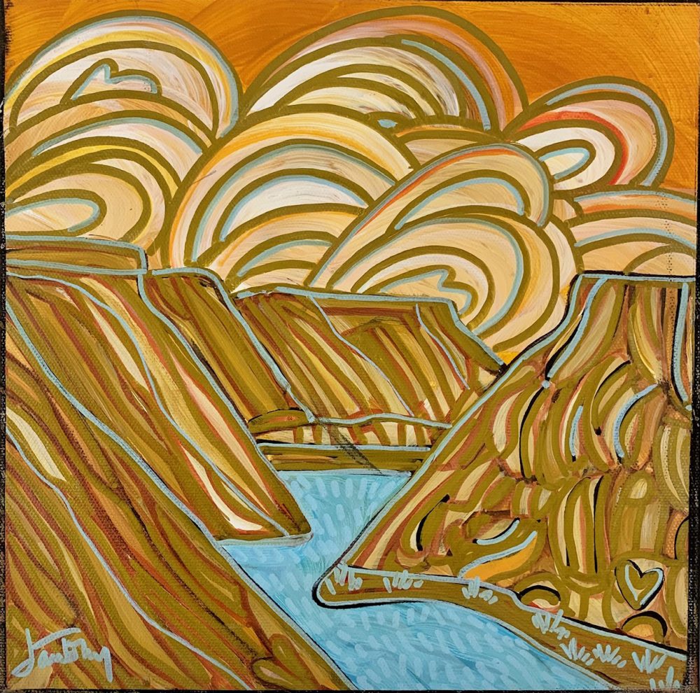 Dusky River | Jami Tobey | Painting-Exposures International Gallery of Fine Art - Sedona AZ