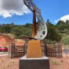 Eagle Dancer North Monument | Reagan Word | Sculpture-Exposures International Gallery of Fine Art - Sedona AZ