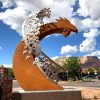 Eagle Dancer South Monument | Reagan Word | Sculpture-Exposures International Gallery of Fine Art - Sedona AZ