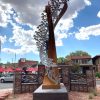 Eagle Dancer South Monument | Reagan Word | Sculpture-Exposures International Gallery of Fine Art - Sedona AZ